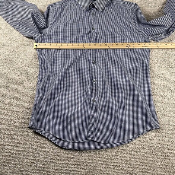 Paul Smith London The Byard Button Up Shirt Blue White Men’s Size 15.5 / Medium - Picture 5 of 7